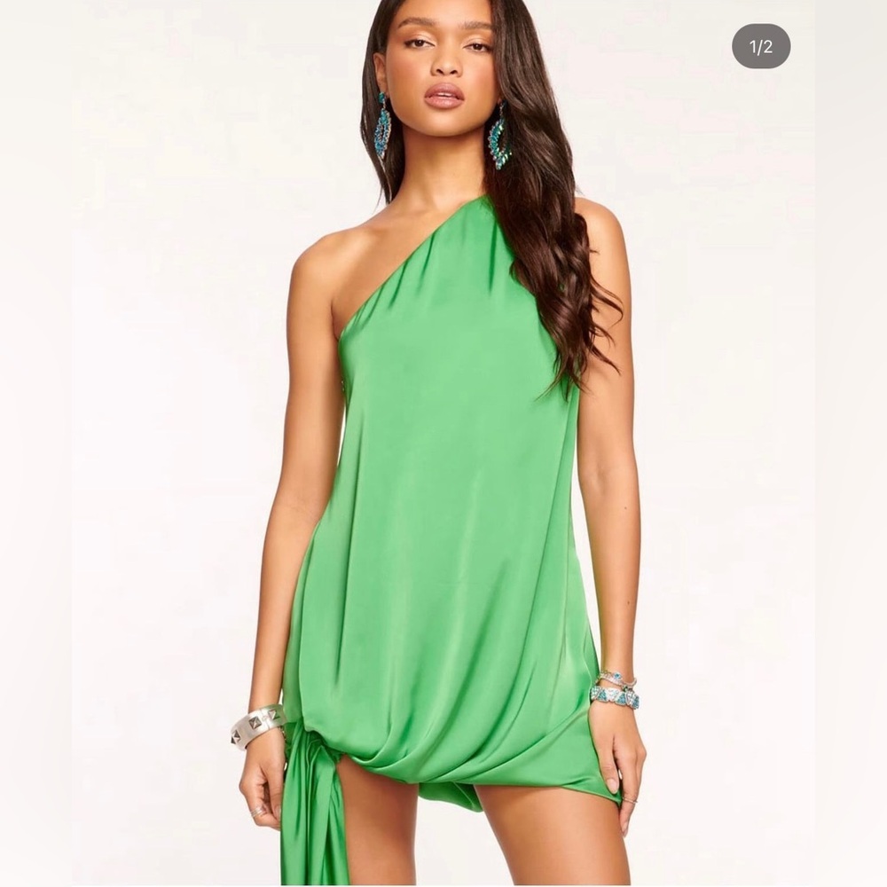 ISO GREEN RAMY BROOK MINI DRESS